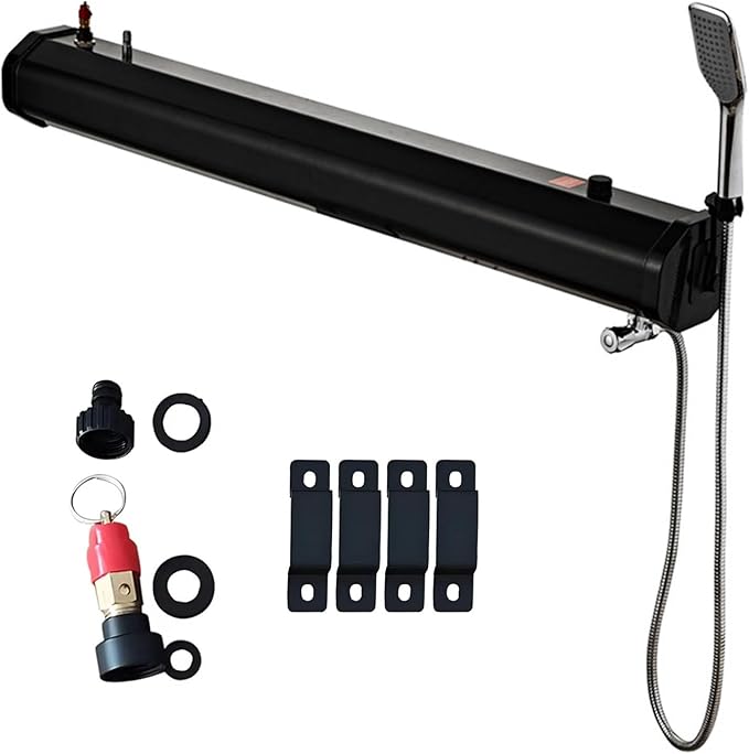 Portable Pressurized Water Tank Camping Showerhead 18L/30L Handheld Outdoor Shower for SUVs Sedans RVs Trucks