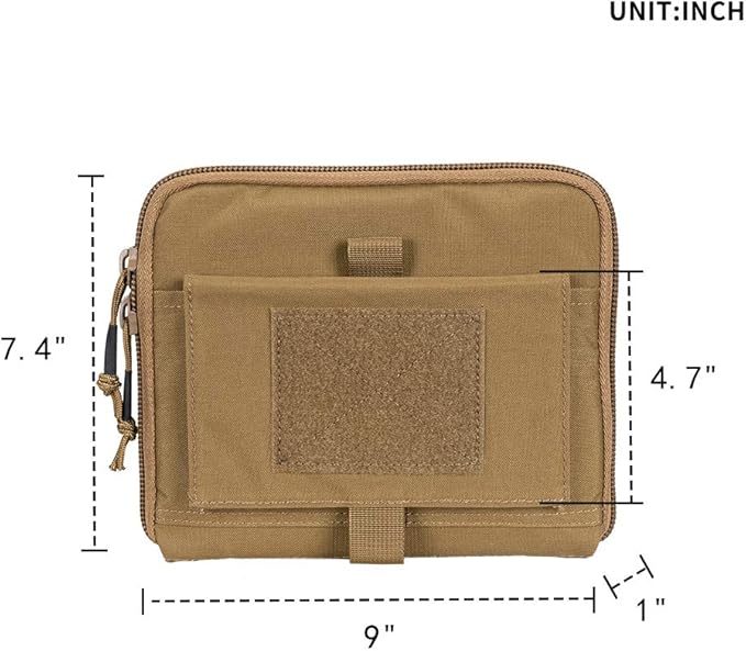 EXCELLENT ELITE SPANKER Tactical Molle Admin Pouch EDC EMT Utility Tool Bag Military Waist Organizer Pouches