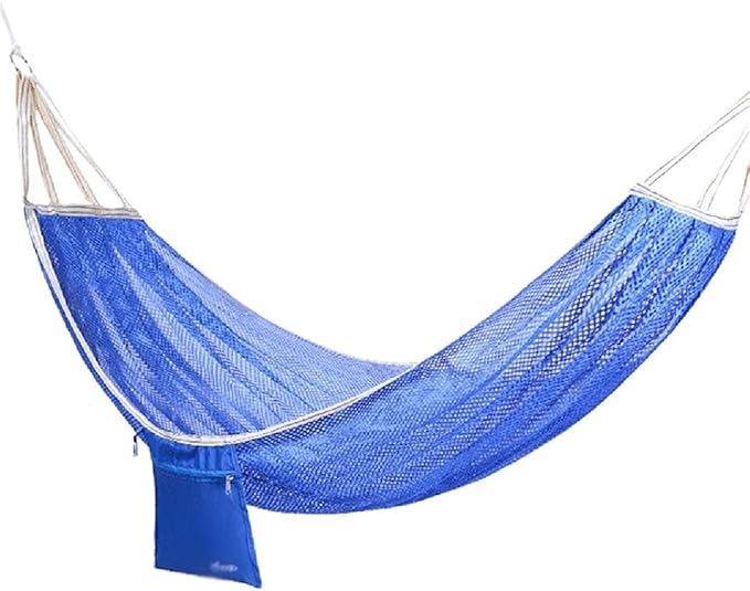Portable Hammock Portable Swing Bed Camping Hammock Lightweight Single Mesh Hammocks for Outdoor Beach Garden Backyard for Backpacking Beach