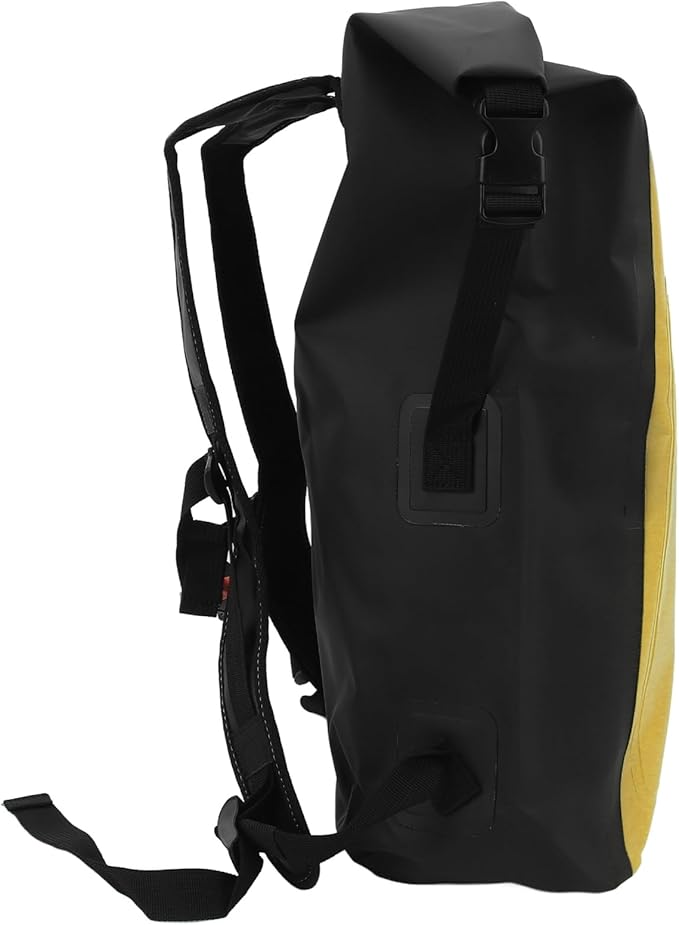 25L Camping Backpack Dry Backpack Backpack 25L Capacity PVC Multipurpose Tear Dry Bag for Outdoor Travel Hiking Camping (Yellow)