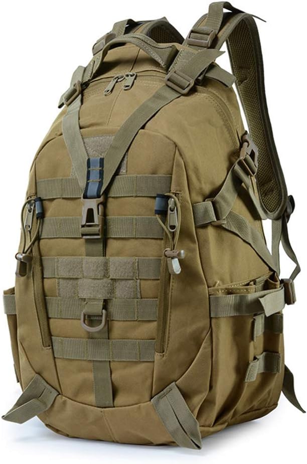 Outdoor Sports Pack Hiking Bag Tactical Rucksack Camo Knapsack Combat Camouflage Tactical 25L Molle Backpack