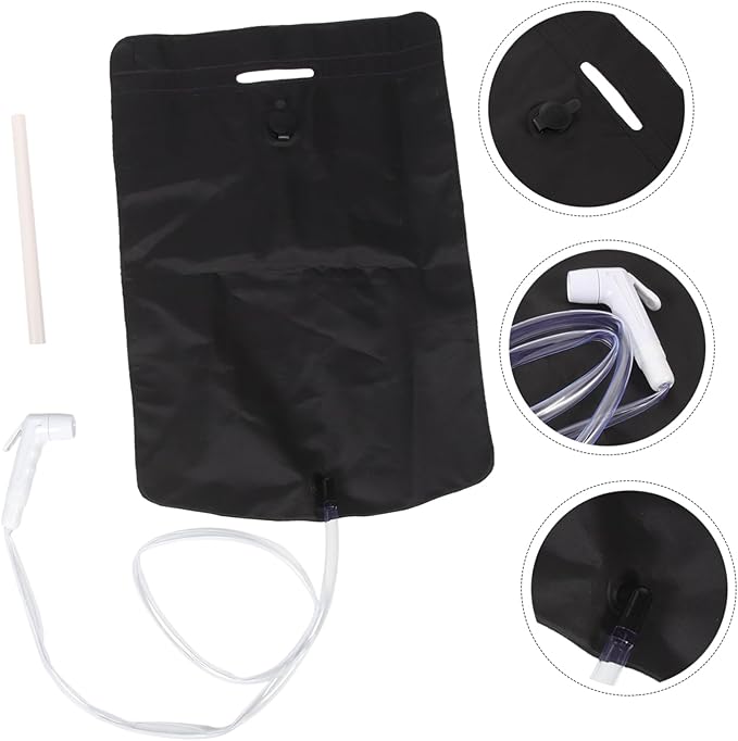 VANZACK 1set Outdoor Portable Camping Shower Bag Lightweight Convenient for Hiking Beach and Travel for Refreshing Shower Experience