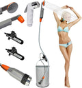 RGA Update Portable Bidet Handheld Camp Pump with Rechargeable IPX8 Waterproof for Outdoor Travel Hiking Traveling Pet Washing