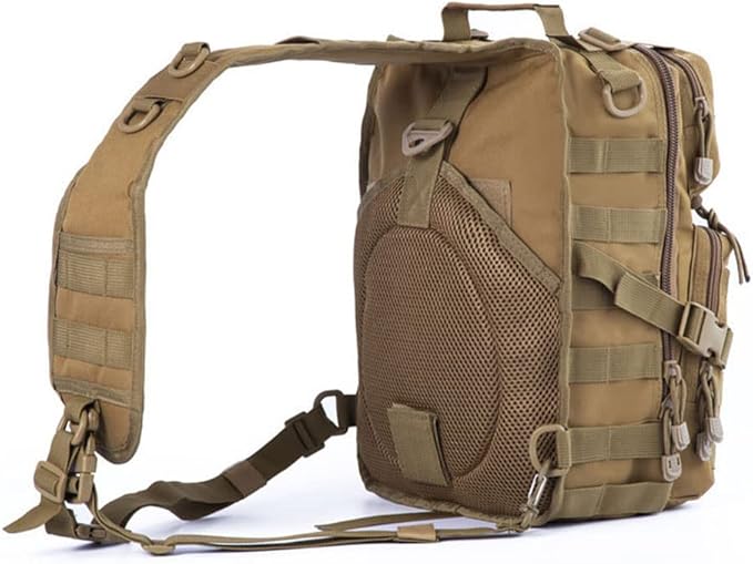 Outdoor Sports Hiking Sling Bag Shoulder Pack Camouflage Tactical Molle Chest Bag