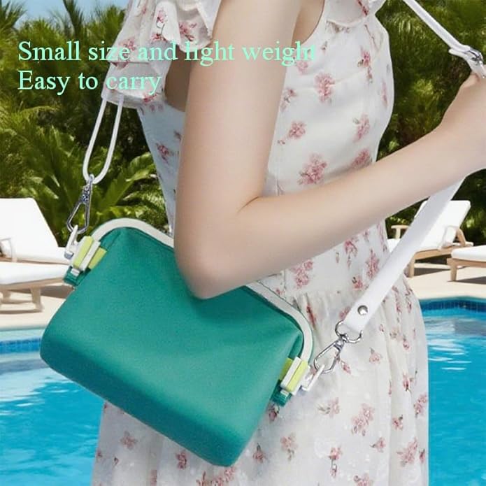 Small Waterproof Bag Swimming Bag Used for Beach and Water parks Food and Cosmetics Silicone Storage Bags