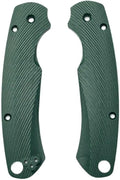 1 Pair Custom G10 Scales Handle Fits for C81 DIY Making Replacement Accessory(Green)