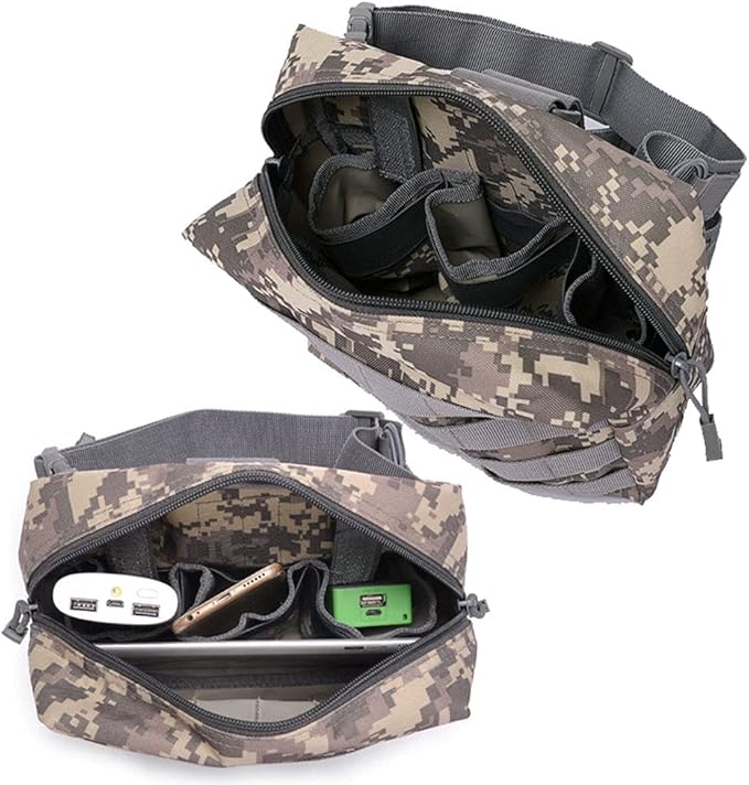 Outdoor Sports Hiking Versipack Camouflage Bag Tactical Molle Leg Pack - DD