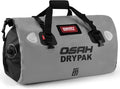 OSAH DRYPAK Waterproof Duffel Bag - Motorcycle Dry Bag Tail Bag with Large Storage Space Waterproof Luggage Duffle Bags with Outer Mesh Zipper Pocket for Camping Kayaking Fishing &amp Traveling