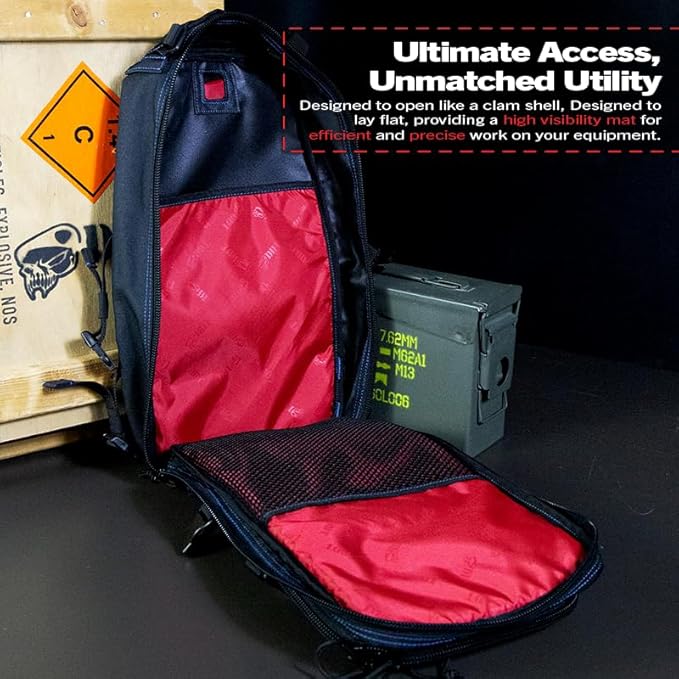 DDT Death Dealer Tactical Anti-Venom 24-Hour Assault Pack Color Blueline