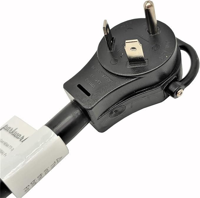 Parkworld RV 30A to Marine Shore Power 50A Extension Cord Adapter TT-30P to SS2-50R (50FT)