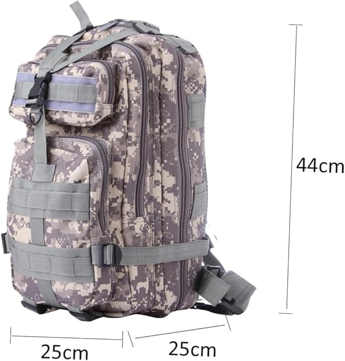 VANZACK Camouflage Back Back Camo Back for Men Small Back Army Back for Men Bag Back Mens Back Gym Bag Men