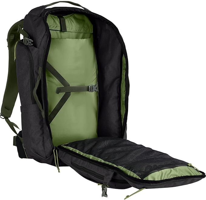 Kelty | Redwing Traveler Backpacks Travel Pack for Adventure Travel | Burnt Olive &amp Black