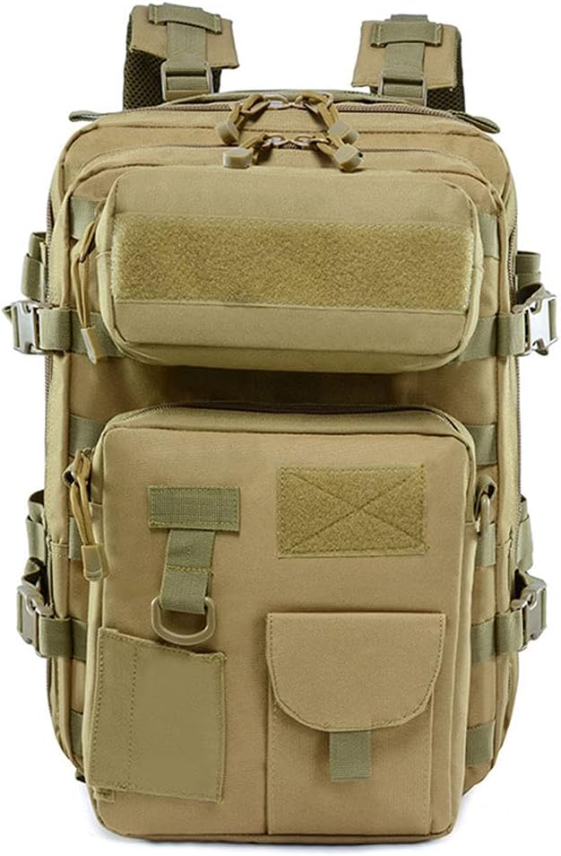 Outdoor Sports Pack Hiking Bag Tactical Rucksack Camo Knapsack Combat Camouflage Tactical 30L Backpack - Russian Camo