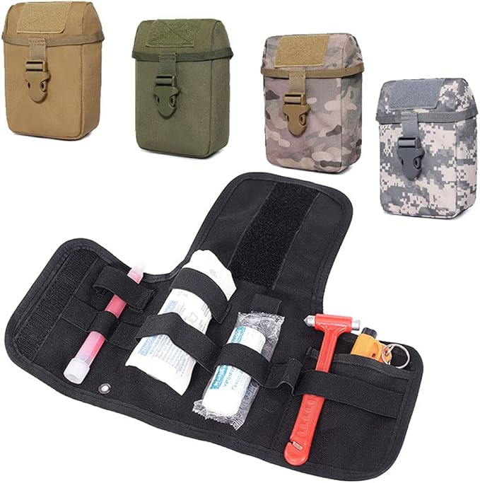Outdoor Sports Airsoft Gear Molle Assault Combat Hiking Bag Accessory Camouflage Kit Pack Tactical Medical Pouch