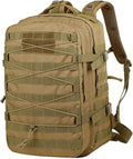 LINGYUE 25L Waterproof Tactical Backpack Lightweight Breathable Outdoor Hiking Daypack For Camping Travel Hunting Fits 14 Inch Laptop(Camouflage-e)