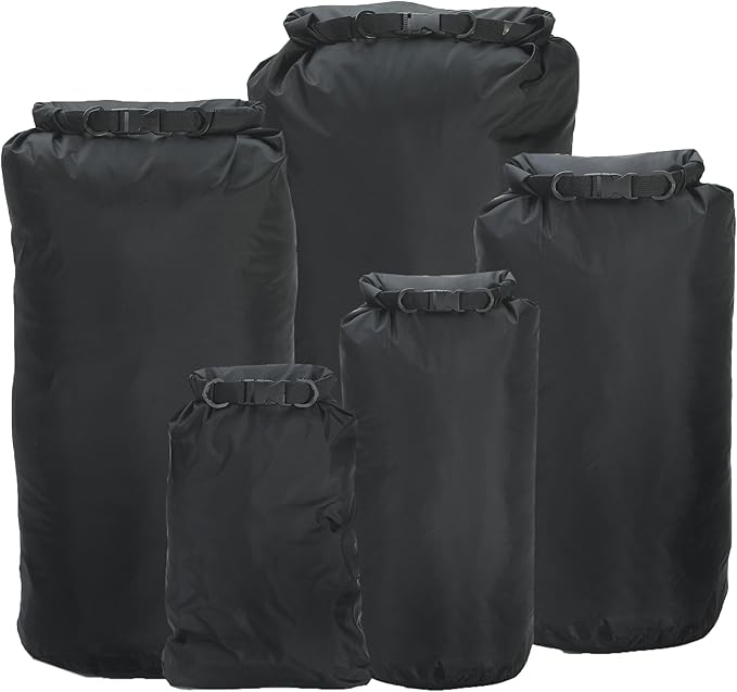 Snugpak Dri-Sak Waterproof Dry Bag – Lightweight Roll Top Storage Sack for Camping Hiking Backpacking