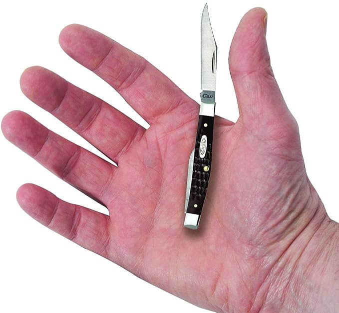 Small Pen Knife Brown Delrin