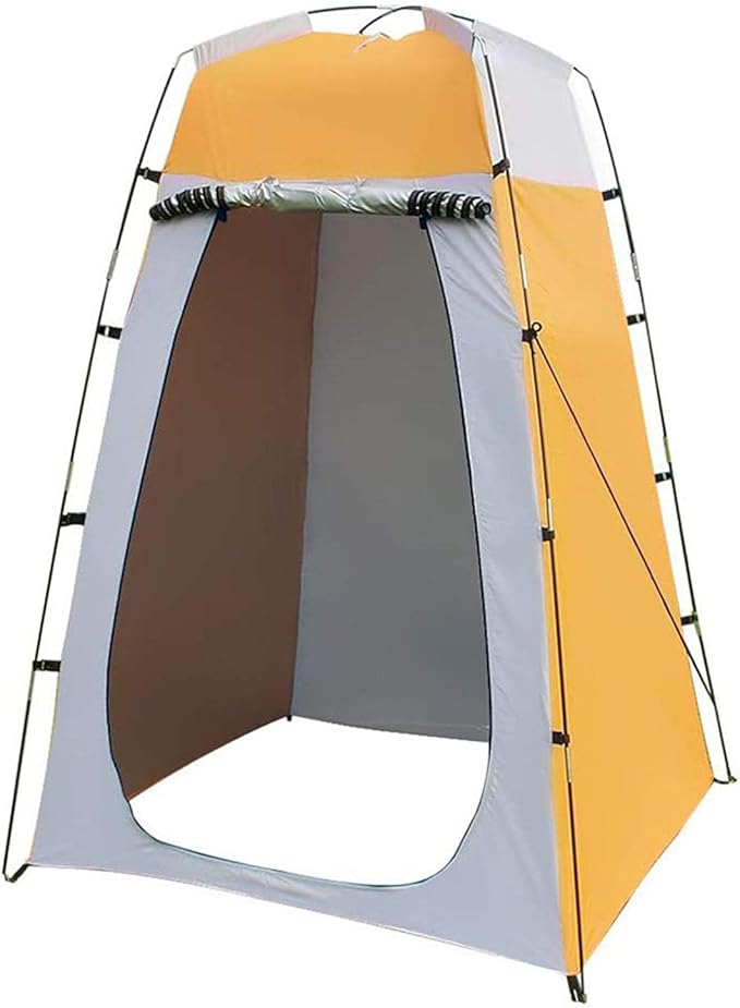 Pop Up Pod Changing Room Privacy Shower Tent Dressing Room Tent Waterproof Windproof Outdoor Portable Toilet Stall with Carry Bag Camping Privacy Shelters for Outdoor Activities Beach Hiking