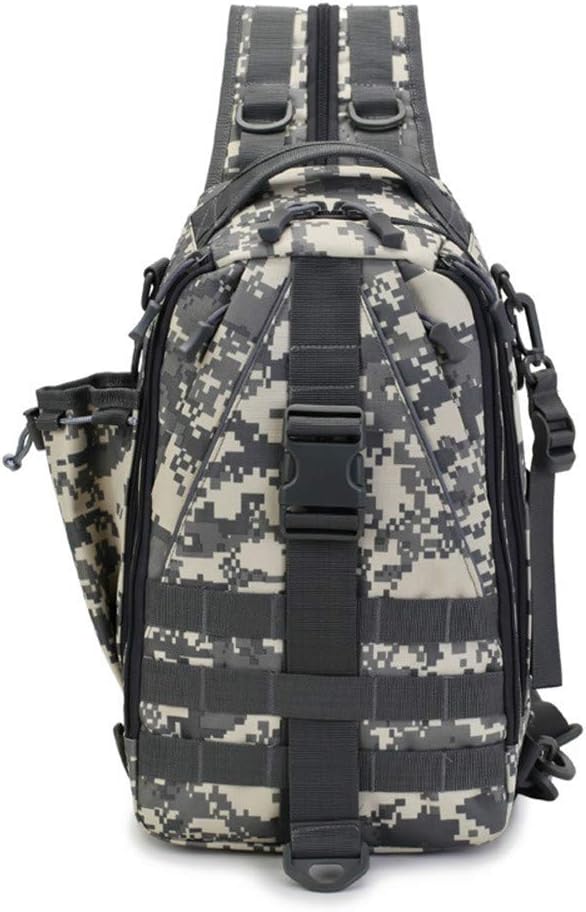 Hiking Backpack Hiking Backpack Camouflage Military Tactical Chest Bag Fishing Shoulder Climbing Camping Backpack