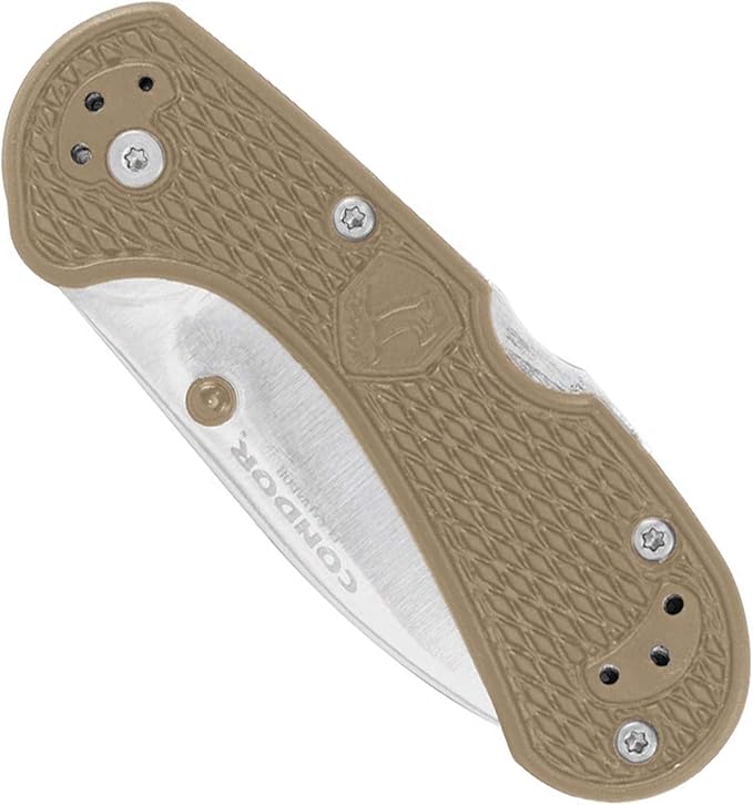 Condor Tool &amp Knife CTK80525SK: Cadejo Lockback Desert