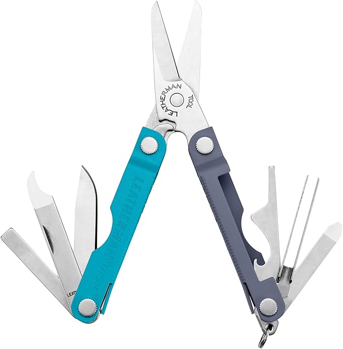 LEATHERMAN Micra Keychain Multi-tool with Grooming Tools Mini Pocketknife for Everyday Carry (EDC) Hobbies &amp Outdoors Built in the USA Lavender Mist