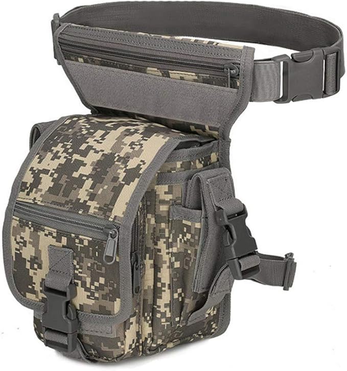 Outdoor Sports Hiking Versipack Camouflage Bag Tactical Leg Pack - ACU