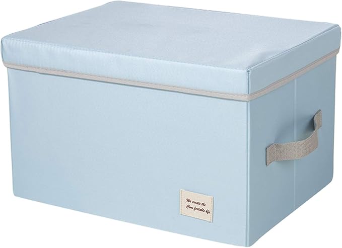 Storage Boxes Oxford Cloth Storage BoxFoldable Storage Box with Lidfor Storing ClothesToys SnacksCamping Storage Box50 X 40 X 30cmPack of 2/3/4 (Style 3 Pack of 4)