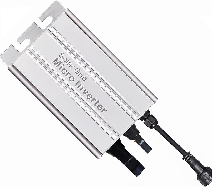 Solar Grid Tie Micro Inverter MPPT Smart Micro PV System 180W 500W 700W DC 18V-50V to AC Output 120V/230V Auto (700W)