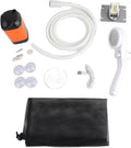 Camping Shower No Installation Required with 4400mAh Battery and 3 Water Output Modes IPX7 Waterproof for Camping Hiking Backpacking Beach Pet Watering