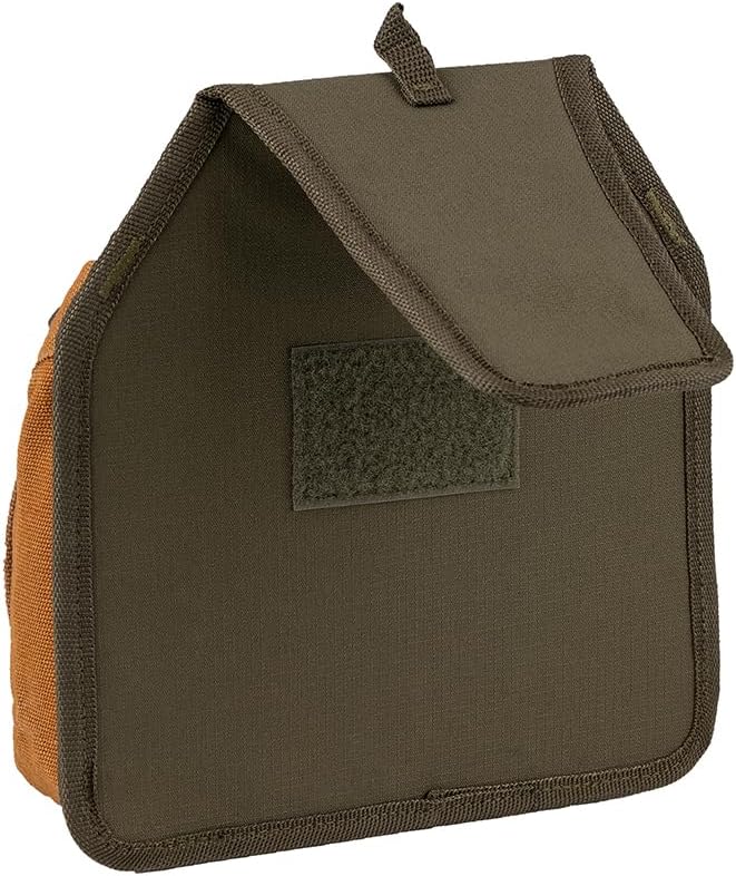 Bucket Boss Parachute Pouch with Speed Square Pocket and Flap Fit in Brown 54135