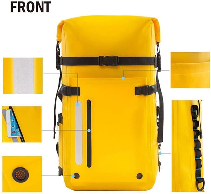 Floating Waterproof Dry Bag 30L Roll Top Sack Keeps Gear Dry for Kayaking Rafting Boating Swimming Camping Hiking Beach Fishing