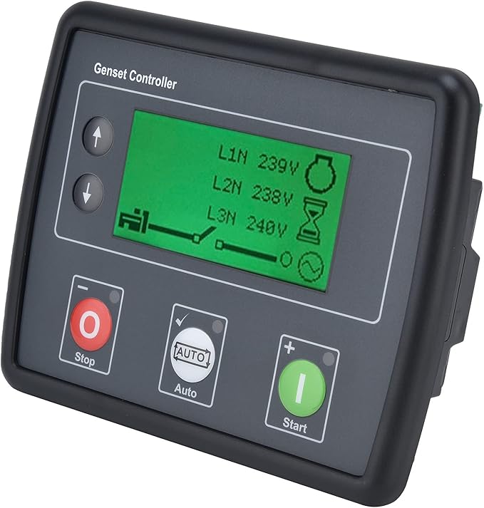 Generator Control Panel Generator Remote Control Controller Automatic Transfer Switch Self‑starting Genset Detection Control Module Generator for Engine Speed