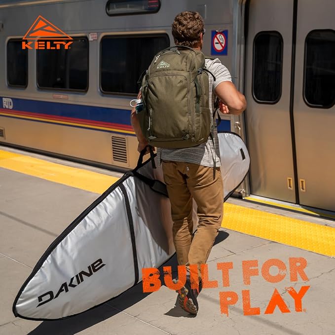 Kelty | Redwing Traveler Backpacks Travel Pack for Adventure Travel | Burnt Olive &amp Black