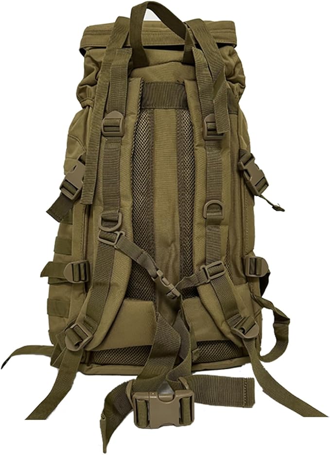 60L Tactical Backpack Large Military Backpack Detachable Assault Pack Molle Bag Tactical Molle Backpack for Camping Hiking Fishing