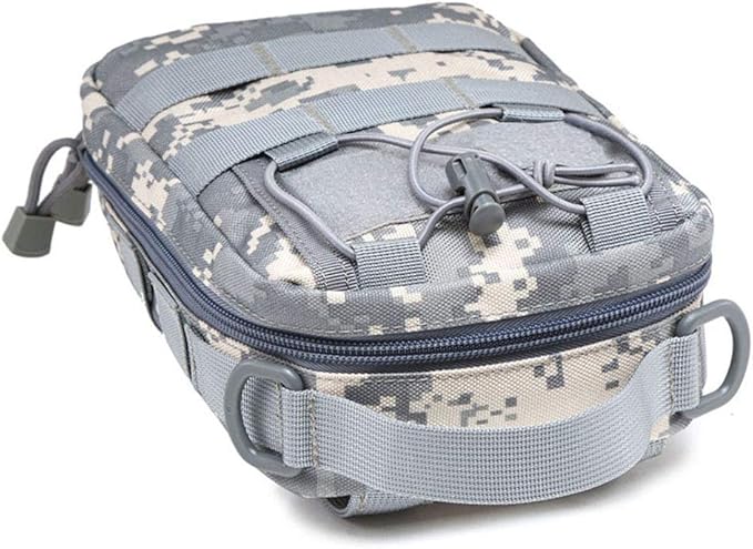Outdoor Sports Airsoft Gear Molle Assault Combat Hiking Bag Accessory Camouflage Kit Pack Tactical Medical Pouch - CP