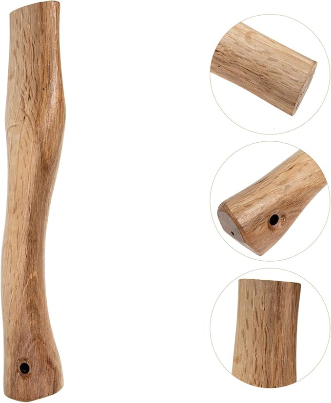Ax Replacement Handle Camp Hatchet Wood Handle Hammer Handle Replacement Axes and Hatchets Chopping Handle Wood Handle Wood Chopping Double Drill Wooden Handle