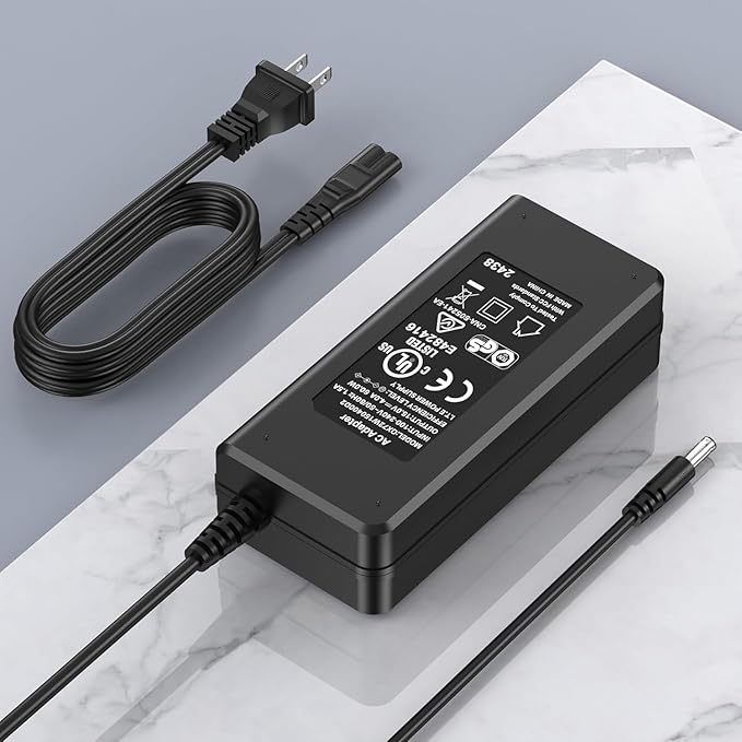 15V Charger for 4Patriots Patriot Power Sidekick 810026143830 D320 299Wh Portable Power Station 300W Mini Solar Generator LifePO4 Battery FY0631503200 Power Supply Cord Perfeidy