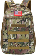 outdoor plus Camo BackpackMilitary Boys Backpacks for School40L Army Bookbag with USB Charging Port Waterproof