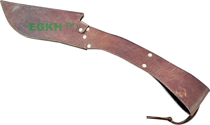 Handmade Forged Viking Axe with Etching on the Handle with Leather Case Custom Rose Wood Handle Carbon Steel - Veteran Camping Hatchet
