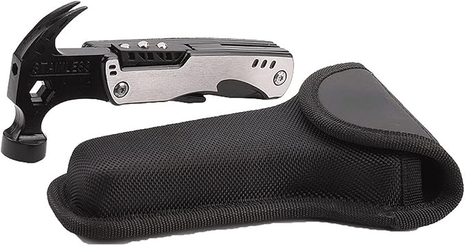 Stainless Steel Multipurpose Tool Kit Portable &amp Heavy Duty Light Weight &amp Durable Pocket Multi Tool Kit Suitable as Camping Multitool Emergency Pocket Tools
