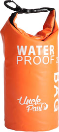 Uncle Paul Waterproof Dry Bag 2L Capacity for Boating Kayaking Fishing Swimming Camping Beach Travel