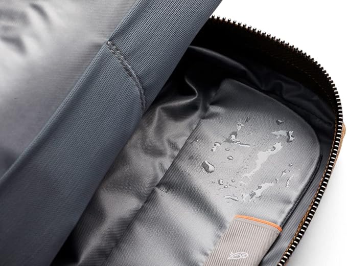 Bellroy Toiletry Kit (Unisex Toiletry Bag Zipper Closure Water-Resistant Lining Toothbrush Sleeve with Magnetic Closure Internal Mesh Pocket Organization) -Bronze