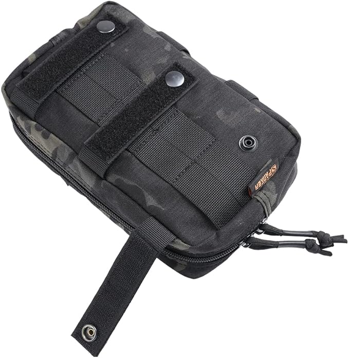 EXCELLENT ELITE SPANKER Tactical Molle Admin Pouch for Tactical Vest Chest Waist Pack Utility Tool Pouch Tactical EDC Bag