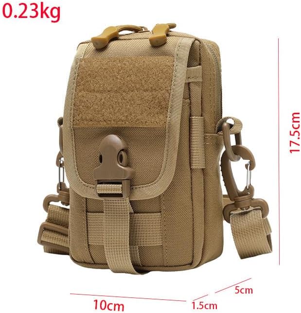 Outdoor Sports Airsoft Gear Molle Hiking Pack Accessory Camouflage Kit Pouch Tactical Small Bag - Green