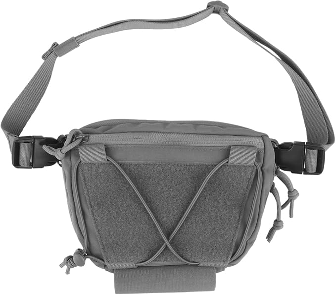Tactical Quick Release Dump Drop Pouch with Hook &amp Loop Fanny Pack Waist Bag Utility Tool Organizer Admin Pouch