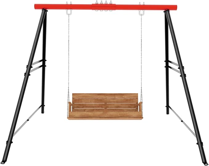Swing Sets for Backyard Outdoor Porch Swing Frame Hammock Chair Stand Only Max Load 550Lbs for Patio Playground Park
