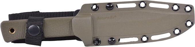 Cold Steel Exclusive SRK Compact Fixed Blade Knife 5 Clip Point CPM-3V Satin Blade Kray-Ex Handle OD Green