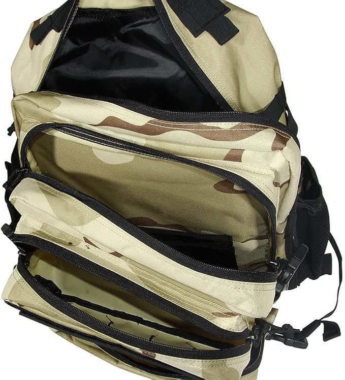 Directional Force | D1 Series Tactical Backpack | Durable Backpack with Multiple Storage Compartments | Performance Apparel &amp Products (Desert Camo)