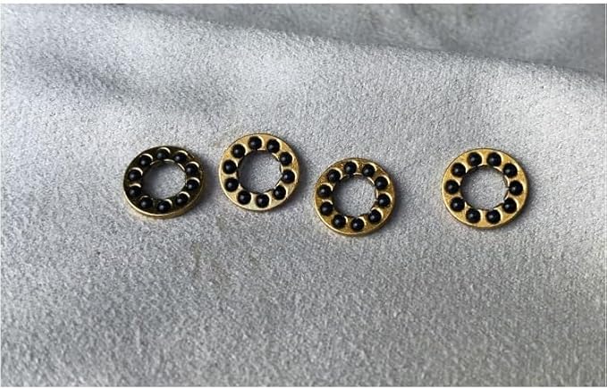 2PCS Flippers Fit for Zero Tolerance 0450 0460 0055 Brass Gasket Washer DIY Replacement Accessory