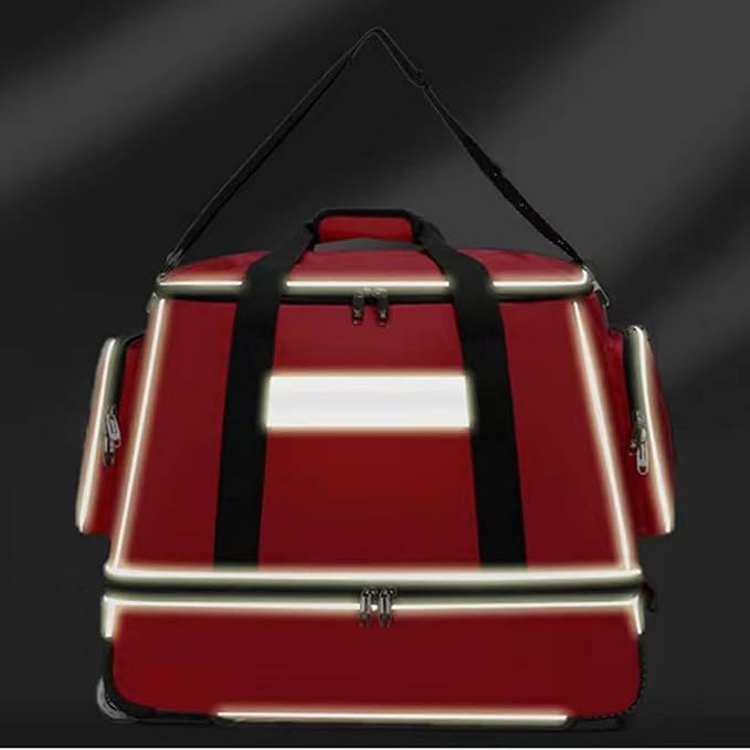 Emergency Bag First Aid Backpack Empty First Aid Bag Treatment First Responder Trauma Bag for EMT Nurses Tactical Medics(A01)